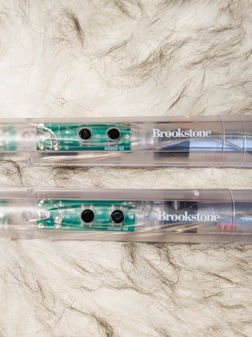 Brookstone Electronic  Drumsticks Set Of Two Good Condition & Working No Box